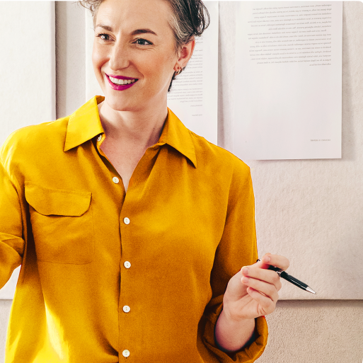 Professionelle Präsentation im Büro